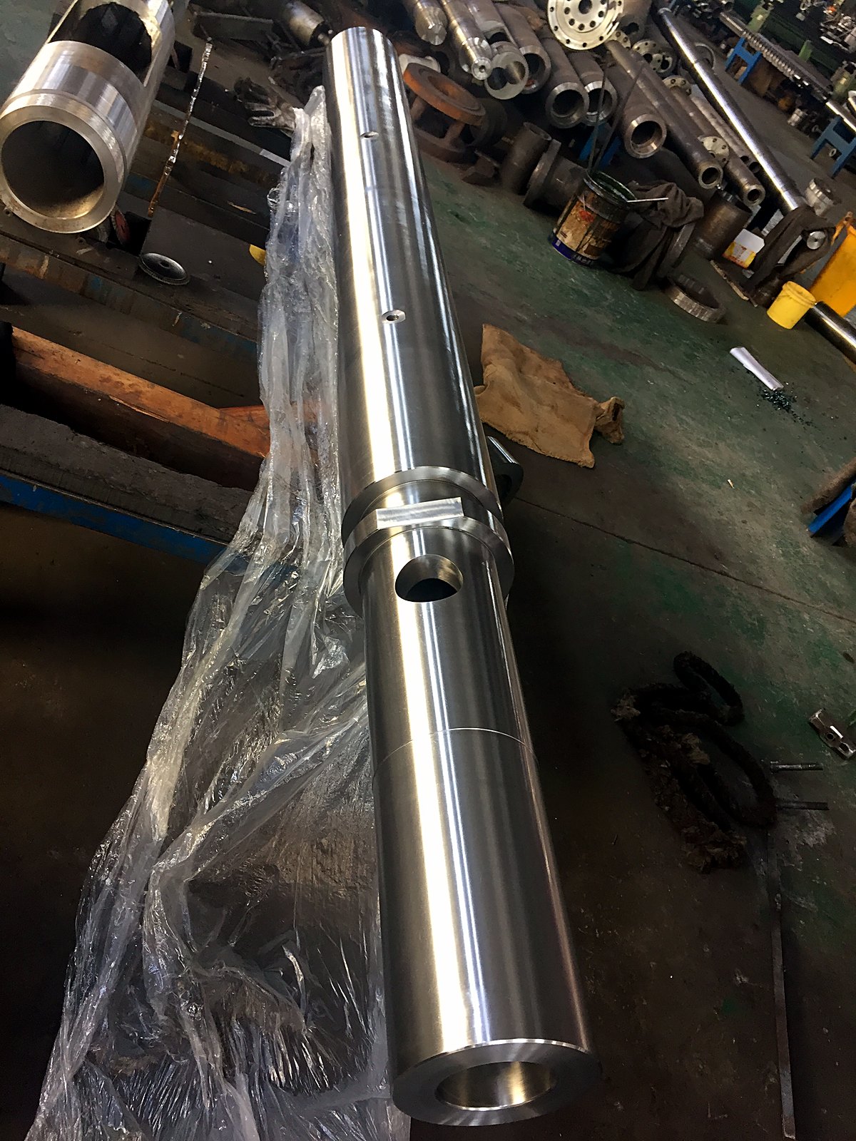 Bimetallic Barrel for PET & rPET - screw barrel