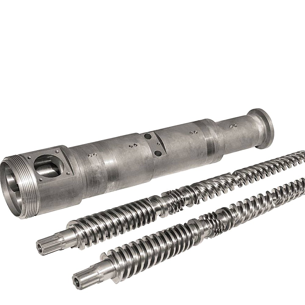 Conical Twin Screws - screw barrel