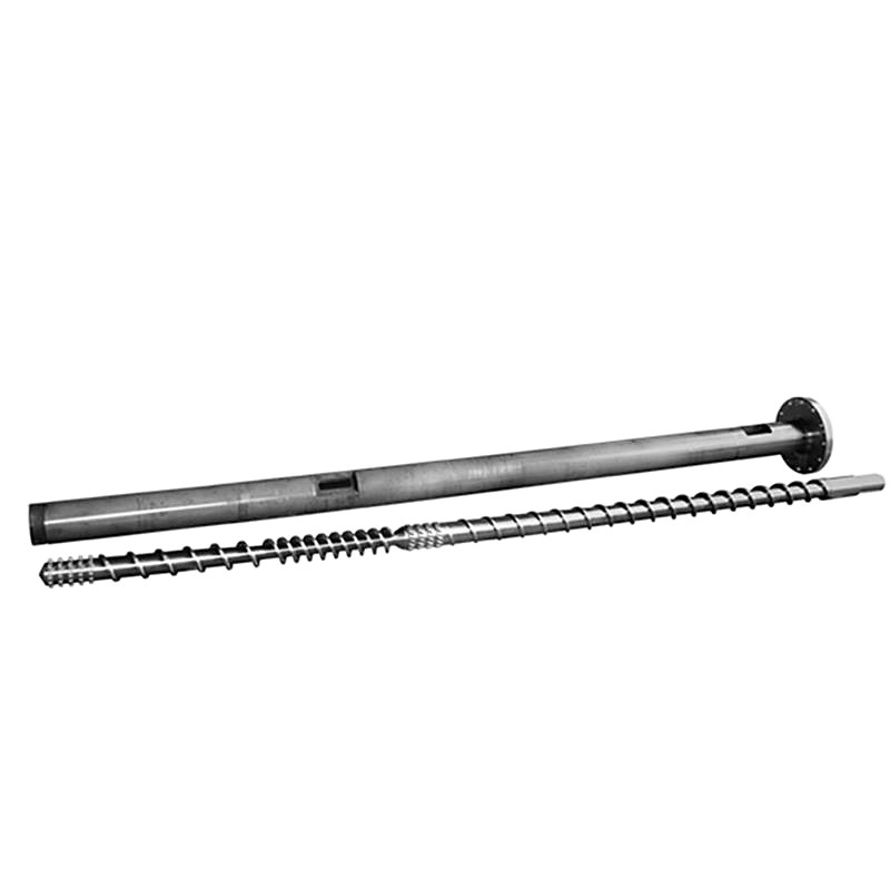 Groove-Feed Extruder Barrel - screw barrel