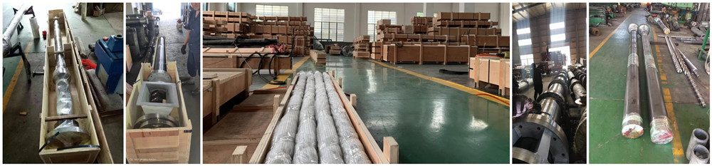 Xiwang screw barrel workshop - Assembly & storage area